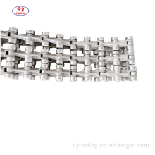 Customized heat wear resistant casting conveyor chain